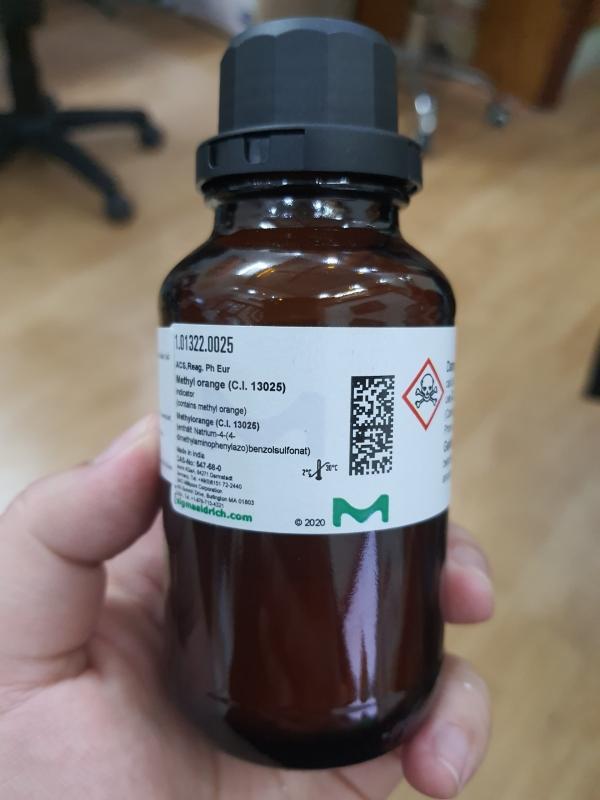 Chỉ Thị Methyl Da Cam Dạng Bột Hoà Tan Hoàn Toàn Merck 1013220025