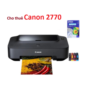 Cho thuê máy in màu Canon 2770