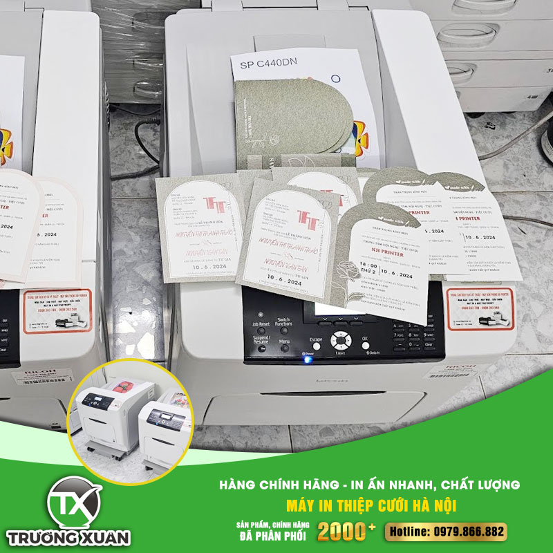 Máy in thiệp cưới Hà Nội